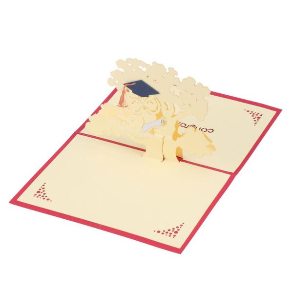 greeting cards 3d floded with doctoral cap and congratulations for graduation(red)
greeting cards 3d floded with doctoral cap and congratulations for graduation(red)