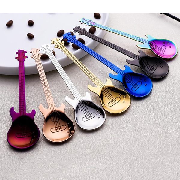 1pc stainless steel guitar shaped love coffee spoon teaspoon children spoon new beautiful 7 colors coffee use
1pc stainless steel guitar shaped love coffee spoon teaspoon children spoon new beautiful 7 colors coffee use