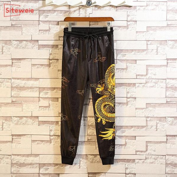 siteweie 3d dragon printed mens sweatpants loose trouser fashion casual pencil pants joggers pants ropa hombre g636, Black
siteweie 3d dragon printed mens sweatpants loose trouser fashion casual pencil pants joggers pants ropa hombre g636, Black