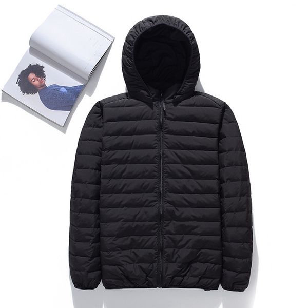 2021 new 6xl 7xl plus matt fabric ultra light men hooded winter men's down jacket hat detachable feather coat u6bw, Black
2021 new 6xl 7xl plus matt fabric ultra light men hooded winter men's down jacket hat detachable feather coat u6bw, Black