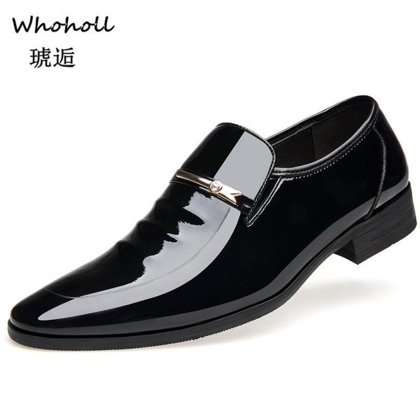 whoholl 2020 men's dress shoes fashion pu leather shoes men brands wedding oxford for men's breathable men formal footwear, Black
whoholl 2020 men's dress shoes fashion pu leather shoes men brands wedding oxford for men's breathable men formal footwear, Black