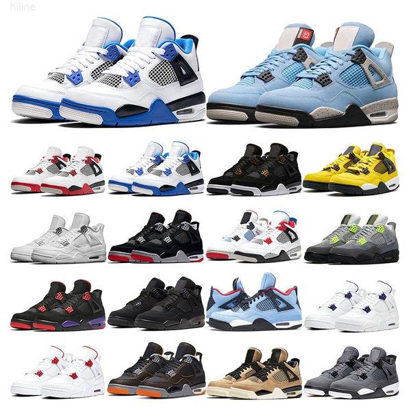high 4s 4 basketball shoes university blue white black cat lightning shimmer bred pure money red thunder metallic purple mens sneakers women
high 4s 4 basketball shoes university blue white black cat lightning shimmer bred pure money red thunder metallic purple mens sneakers women