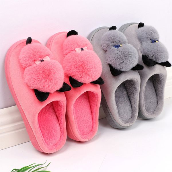 women's winter slippers cute cartoon cat warm plush slippers slip on flat female soft indoor shoes ladies comfort footwear y200706, Black 
women's winter slippers cute cartoon cat warm plush slippers slip on flat female soft indoor shoes ladies comfort footwear y200706, Black