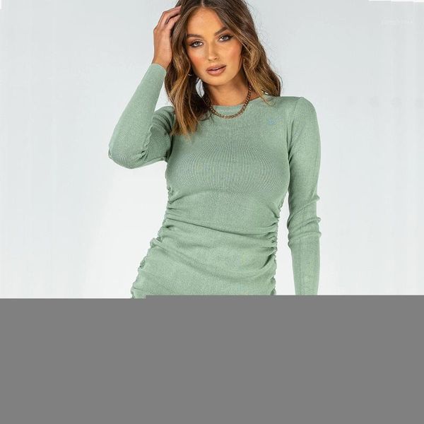 fall knitted ruched drawstring dresses black o neck long sleeve bodycon party mini dress pleated stretch club clothes1, Black;gray
fall knitted ruched drawstring dresses black o neck long sleeve bodycon party mini dress pleated stretch club clothes1, Black;gray