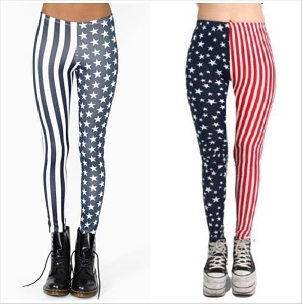 womens vintage red striped stars print leggings pants color block stitching splice leggings new design, Black
womens vintage red striped stars print leggings pants color block stitching splice leggings new design, Black