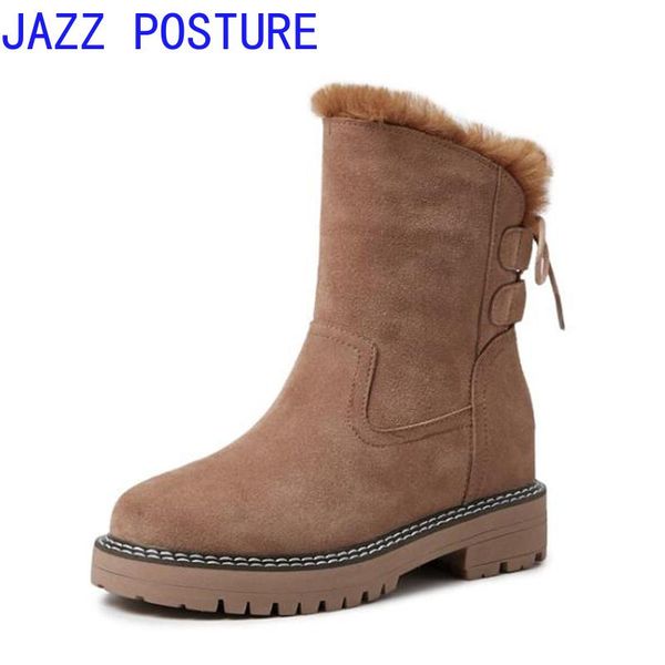 increased snow boots women's short tube 2020 new fashion boots thickening female winter plus velvet fur one cotton shoes q388, Black
increased snow boots women's short tube 2020 new fashion boots thickening female winter plus velvet fur one cotton shoes q388, Black