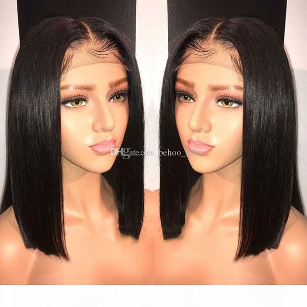lace front human hair wigs dollface short 4x4 bob wigs for black women natural color brazilian remy hair straight bleached knots, Black;brown
lace front human hair wigs dollface short 4x4 bob wigs for black women natural color brazilian remy hair straight bleached knots, Black;brown