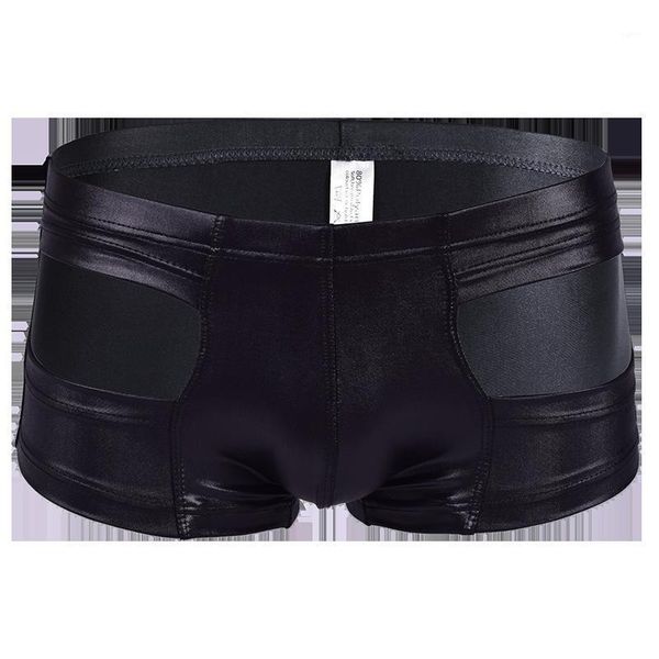 u convex pouch faux leather boxers breatherable boxer shorts sheathy cool male gay wear underwear u pouch erotic lingerie1, Black;white
u convex pouch faux leather boxers breatherable boxer shorts sheathy cool male gay wear underwear u pouch erotic lingerie1, Black;white