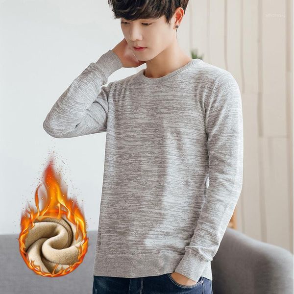 autumn and winter men's korean fashion and comfortable youth sweater men's trend japanese base plus velvet thick warm sweater1, White;black
autumn and winter men's korean fashion and comfortable youth sweater men's trend japanese base plus velvet thick warm sweater1, White;black