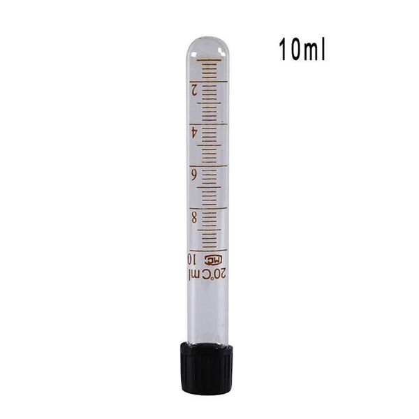 1pcs glass graduated glass test tubes with black screw cap 5ml/10ml//20ml lab supplies 1p bbygxy
1pcs glass graduated glass test tubes with black screw cap 5ml/10ml//20ml lab supplies 1p bbygxy