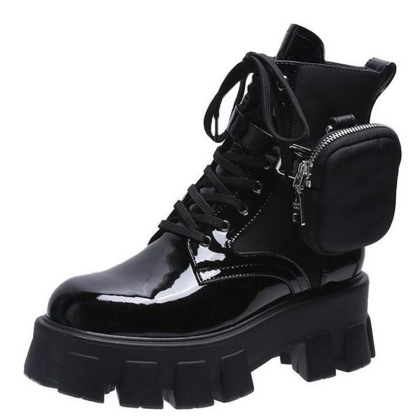 platform heels patent leather ankle for women boots with bag buckle womens shoes mujer cross-tied, Red;white
platform heels patent leather ankle for women boots with bag buckle womens shoes mujer cross-tied, Red;white
