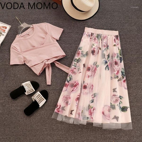 women irregular t shirt+mesh skirts suits bowknot solid vintage floral skirt sets elegant woman two piece set1, White
women irregular t shirt+mesh skirts suits bowknot solid vintage floral skirt sets elegant woman two piece set1, White