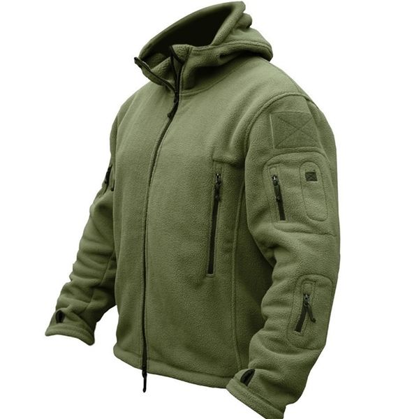 han wild winter airsoft military jacket men fleece army tactical jacket thermal hooded jacket coat outerwear hoody mens clothing 201116, Black;brown
han wild winter airsoft military jacket men fleece army tactical jacket thermal hooded jacket coat outerwear hoody mens clothing 201116, Black;brown