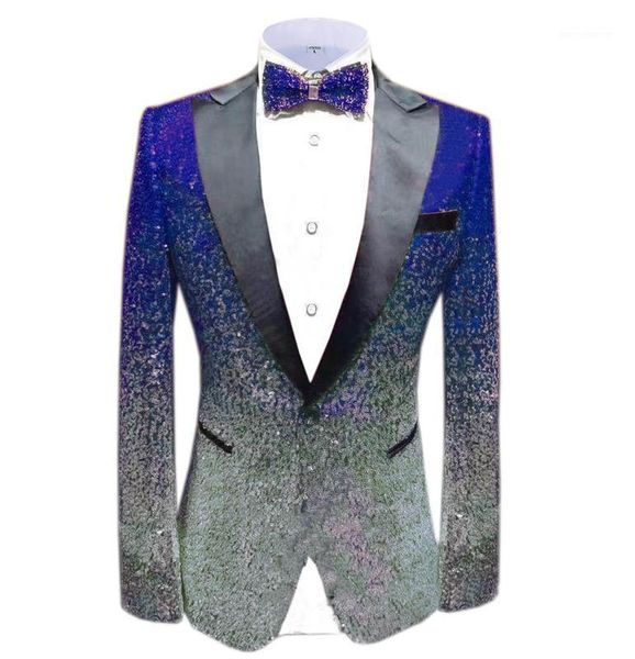 royal blue silver men's suit fashion jacket blazer prom party dinner tuxedo performance jacket for stage wedding shiny costume1, White;black
royal blue silver men's suit fashion jacket blazer prom party dinner tuxedo performance jacket for stage wedding shiny costume1, White;black