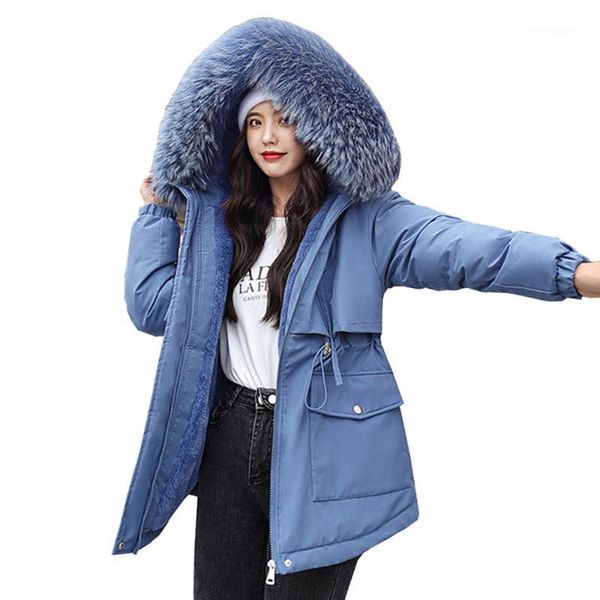 women's down & parkas parka big collar women winter jacket woman 2021 medium and long pike 91, Black
women's down & parkas parka big collar women winter jacket woman 2021 medium and long pike 91, Black