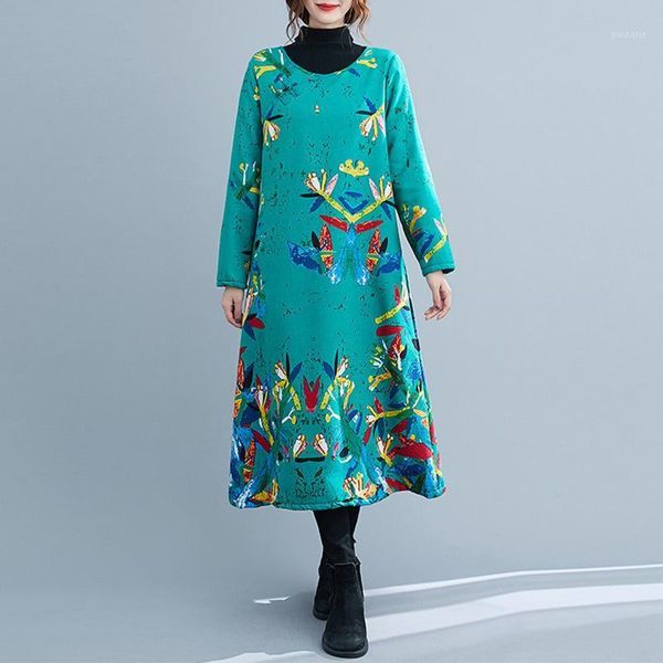 autumn 2020 women dress vintage cotton linen dress print thick warm long sleeve pocket casual plus size elegant vestido de mujer1, Black;gray
autumn 2020 women dress vintage cotton linen dress print thick warm long sleeve pocket casual plus size elegant vestido de mujer1, Black;gray