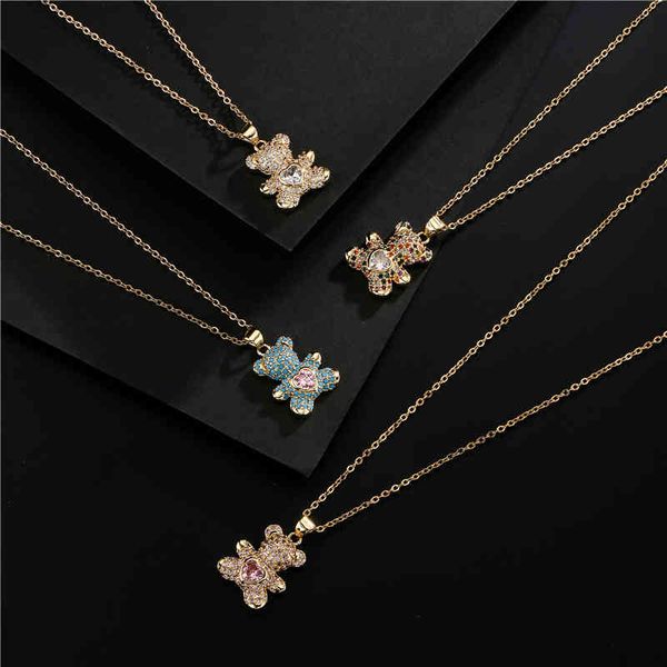 vagzeb fashion 4 colors gold color lovely bear pendant necklace for women girl aaa cubic zirconia wedding jewelry, Silver
vagzeb fashion 4 colors gold color lovely bear pendant necklace for women girl aaa cubic zirconia wedding jewelry, Silver