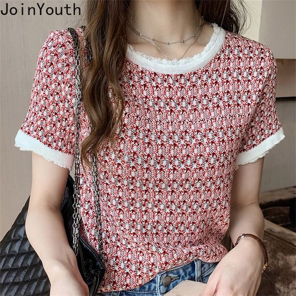 joinyouth ice silk knitted women tshirt vintage hit color tassel short sleeve tee shirts spring summer korean 58569 t200614, White
joinyouth ice silk knitted women tshirt vintage hit color tassel short sleeve tee shirts spring summer korean 58569 t200614, White