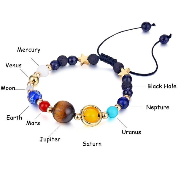 chakra beads bangles & bracelets fashion jewelry solar system eight planets star natural stones bracelet for women men 2020, Black
chakra beads bangles & bracelets fashion jewelry solar system eight planets star natural stones bracelet for women men 2020, Black