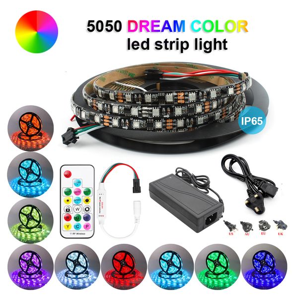 2021 new strip light 5m 2811 ic 5050 smd rgb flexible ribbon dc12v led lights with sp104e rf remote controller +5a power adapter h0s9
2021 new strip light 5m 2811 ic 5050 smd rgb flexible ribbon dc12v led lights with sp104e rf remote controller +5a power adapter h0s9