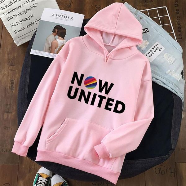 pink fashion 2020 now united hoodie sweatshirts women clothing pullover kawaii harajuku streetwear oversized long sleeve, Black
pink fashion 2020 now united hoodie sweatshirts women clothing pullover kawaii harajuku streetwear oversized long sleeve, Black