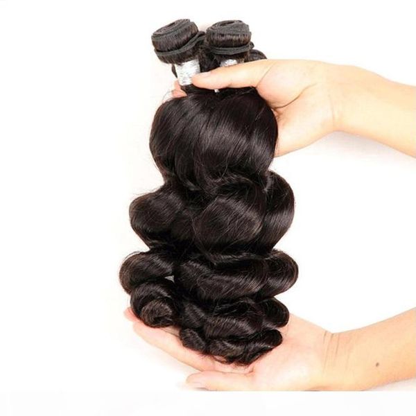 hair factory supply 10a peruvian virgin human hair bundles loose wave 4pieces 400g lot natural color from one donor cuticle, Black
hair factory supply 10a peruvian virgin human hair bundles loose wave 4pieces 400g lot natural color from one donor cuticle, Black