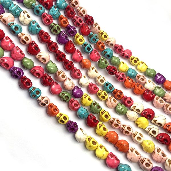 skull shaped natural stone beads mixing turquoises bracelet necklace jewelry for diy jewelry birthday gift size 6x8mm 8x10mm wmtqqw, Bronze;silver
skull shaped natural stone beads mixing turquoises bracelet necklace jewelry for diy jewelry birthday gift size 6x8mm 8x10mm wmtqqw, Bronze;silver