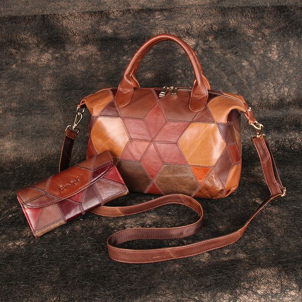 genuine leather purse handbags women composite tassel designer bag big handle lady shoulder bags 2set tote vintage wallet
genuine leather purse handbags women composite tassel designer bag big handle lady shoulder bags 2set tote vintage wallet