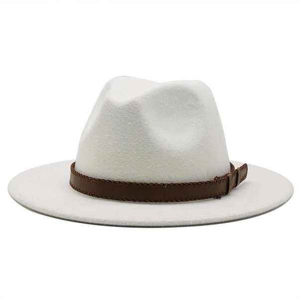 wide brim hats men jazz trilby for women gorra mujer cap belt chapeau femme vintage fashionable felt fedora hat white black 56-60cm, Blue;gray
wide brim hats men jazz trilby for women gorra mujer cap belt chapeau femme vintage fashionable felt fedora hat white black 56-60cm, Blue;gray