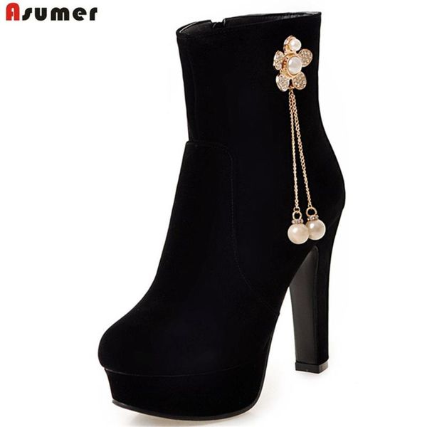boots asumer fashion winter arrive women round toe zipper ladies flock platform black blue beige ankle
boots asumer fashion winter arrive women round toe zipper ladies flock platform black blue beige ankle