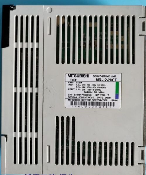 100% tested work perfect for mitsubishi servo driver mr-j2-20/40/60/70/100/200/350ct