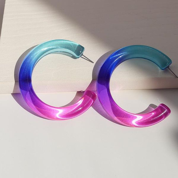 2020 popular new transparent acrylic colorful c earrings for women girls summer vacation fashion big large earrings jewelry gift, Golden;silver
2020 popular new transparent acrylic colorful c earrings for women girls summer vacation fashion big large earrings jewelry gift, Golden;silver