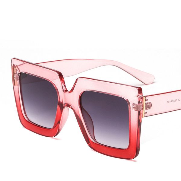 fashion square women's sunglasses brand designer gradient sun glasses vintage frame driving sunglasses men women uv400, White;black
fashion square women's sunglasses brand designer gradient sun glasses vintage frame driving sunglasses men women uv400, White;black