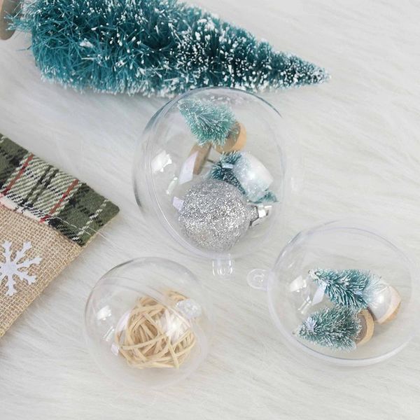 5pcs 4-7cm christmas transparent ball xmas tree hanging ornament open plastic clear ball christmas gift packing supplies
5pcs 4-7cm christmas transparent ball xmas tree hanging ornament open plastic clear ball christmas gift packing supplies