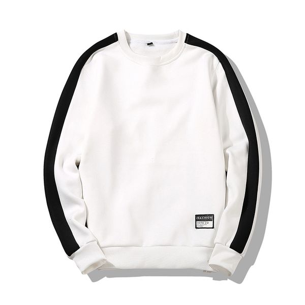 leisure harajuku sweatshirt tracksuits men black white soft simple style 2021 autumn hoodie casual loose male pullovers
leisure harajuku sweatshirt tracksuits men black white soft simple style 2021 autumn hoodie casual loose male pullovers