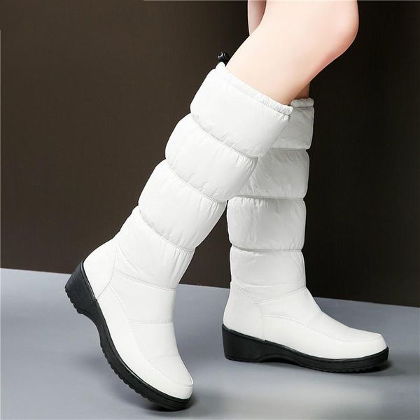 3 colors warm down women's snow boots thick fur plush mid calf boots women white black ladies cotton space female
3 colors warm down women's snow boots thick fur plush mid calf boots women white black ladies cotton space female