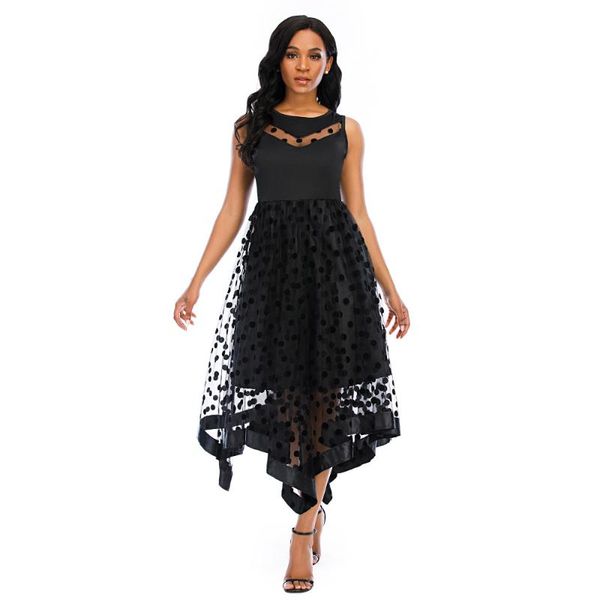 summer women lace sleeveless vintage hollow out black slim o neck party dresses, Black;gray
summer women lace sleeveless vintage hollow out black slim o neck party dresses, Black;gray