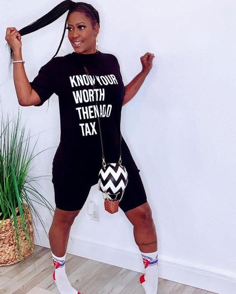 letter printed casual sporty women 2 piece outfit short sleeve t shirt oversize + high waist jogger pants short matching set1, White
letter printed casual sporty women 2 piece outfit short sleeve t shirt oversize + high waist jogger pants short matching set1, White