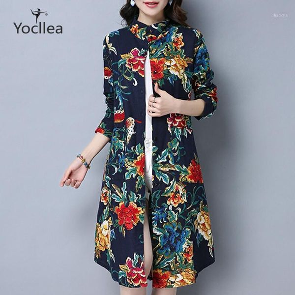 casual shirt dress women long blouse printed large pocket spring and autumn cotton and linen long sleeve cardigan trench 1, White
casual shirt dress women long blouse printed large pocket spring and autumn cotton and linen long sleeve cardigan trench 1, White