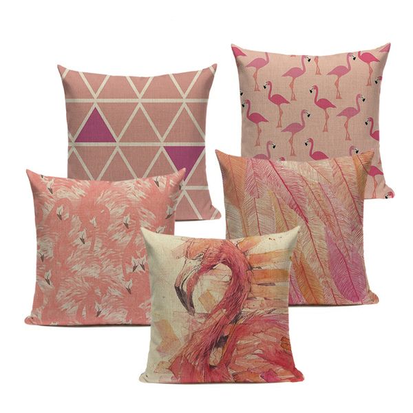 decoration nordic linen cotton pink flamingo graphics capa almofada 45cmx45cm square settee printed pillow case cushion
decoration nordic linen cotton pink flamingo graphics capa almofada 45cmx45cm square settee printed pillow case cushion