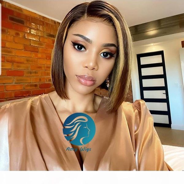 4x4 lace closure ombre highlight color lace front wig 150% density brazilian remy lace front human hair wigs preplucke blonde short bob wigs, Black;brown
4x4 lace closure ombre highlight color lace front wig 150% density brazilian remy lace front human hair wigs preplucke blonde short bob wigs, Black;brown