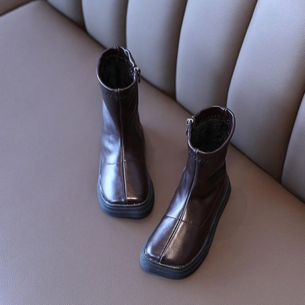 autumn winter new fashion woman boots cow genuine leather british high-high heel boots thick bottom shoes, Black
autumn winter new fashion woman boots cow genuine leather british high-high heel boots thick bottom shoes, Black