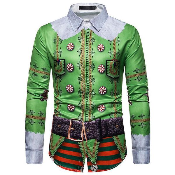 men's dress shirts big and tall size -3xl men button down collar streetwear long sleeve 3d printed christmas shirt male, White;black
men's dress shirts big and tall size -3xl men button down collar streetwear long sleeve 3d printed christmas shirt male, White;black