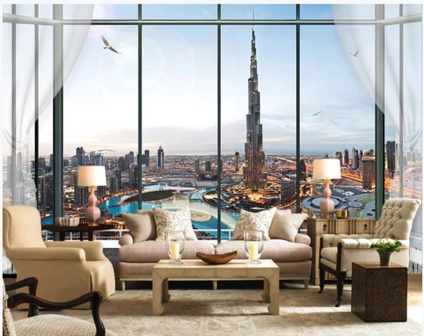 custom p mural wallpaper 3 d windows burj city view background living room home decor 3d wall murals wallpaper for walls 3 d
custom p mural wallpaper 3 d windows burj city view background living room home decor 3d wall murals wallpaper for walls 3 d