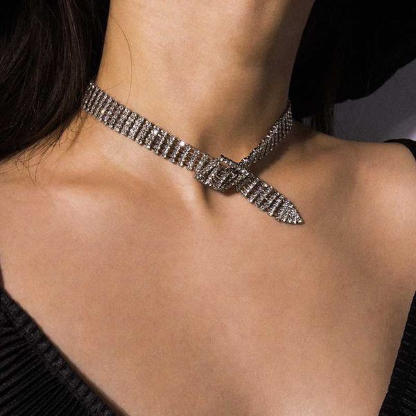 chic temperament rhinestone belt choker necklace women vintage creative fashion geometric chocker colar necklace jewelry kolye, Golden;silver
chic temperament rhinestone belt choker necklace women vintage creative fashion geometric chocker colar necklace jewelry kolye, Golden;silver