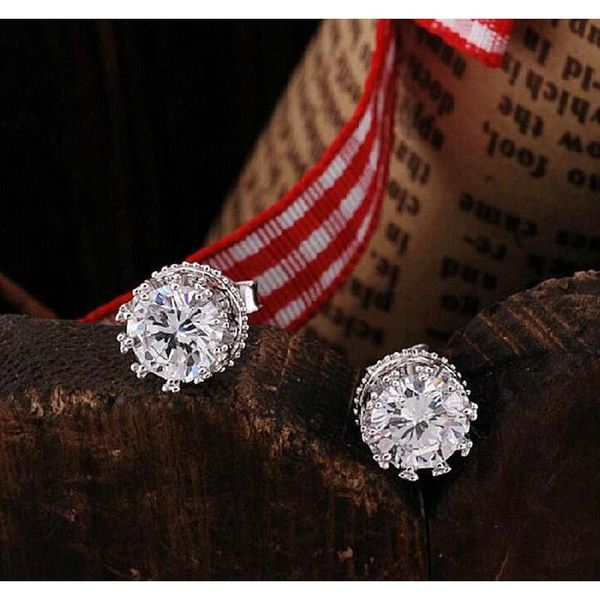 hywo luxury design 925 sterling silver clear cz diamond noble crown stud earrings fashion jewe sqcquw dh_seller2010, Golden
hywo luxury design 925 sterling silver clear cz diamond noble crown stud earrings fashion jewe sqcquw dh_seller2010, Golden