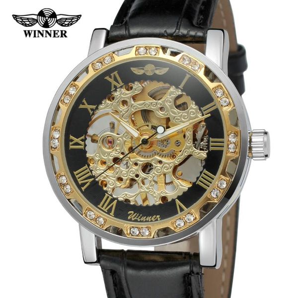 wristwatches t-winner watches for men skeleton leather crystal wrist watch color black mechanical brands wrg8012m3t, Slivery;brown
wristwatches t-winner watches for men skeleton leather crystal wrist watch color black mechanical brands wrg8012m3t, Slivery;brown
