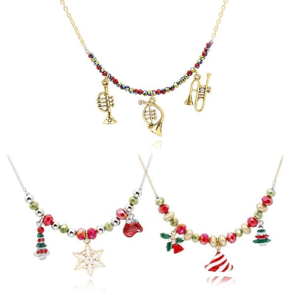 stud fashion christmas series snowman socks bell pendant necklace handmade beaded, Golden;silver
stud fashion christmas series snowman socks bell pendant necklace handmade beaded, Golden;silver