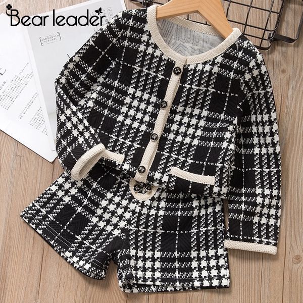 bear leader girls clothing set new brand girl clothes long sleeve plaid kids suit pant 2pcs elegant children clothing outfit y200525, White
bear leader girls clothing set new brand girl clothes long sleeve plaid kids suit pant 2pcs elegant children clothing outfit y200525, White