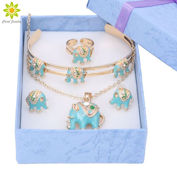 gold color lovely elephant children jewelry baby jewelry sets kids necklace bracelet earrings ring set+gift box, Silver
gold color lovely elephant children jewelry baby jewelry sets kids necklace bracelet earrings ring set+gift box, Silver